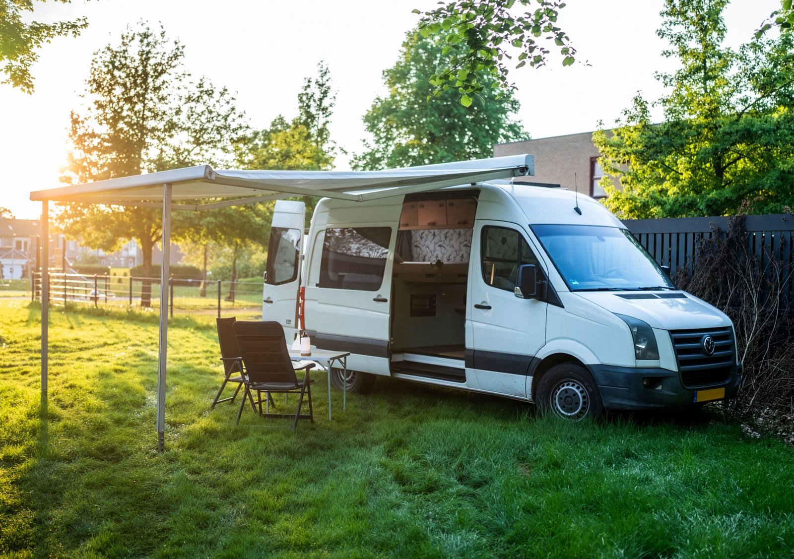Off-grid campervan Noorwegen